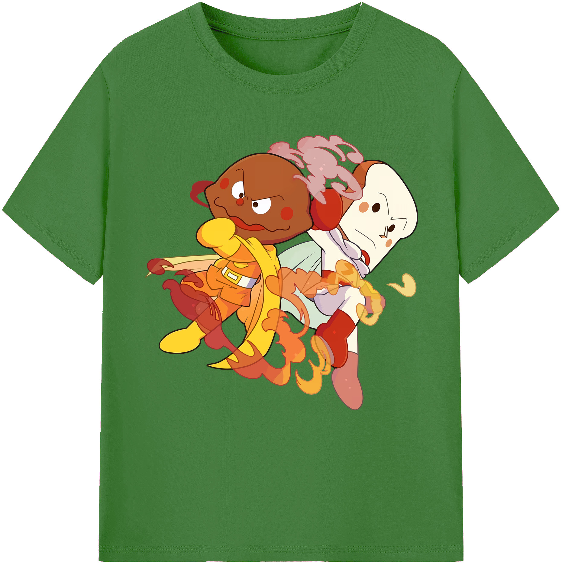 （画像用） アンパンマン Anpanman レディースカジュアルプリントTシャツ（綿100％）